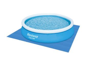 Bestway Pool underlag / bundbeskytter 9 stk (50 x 50 cm)-6