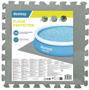 Bestway Pool underlag / bundbeskytter 9 stk (50 x 50 cm) Special Edition-2