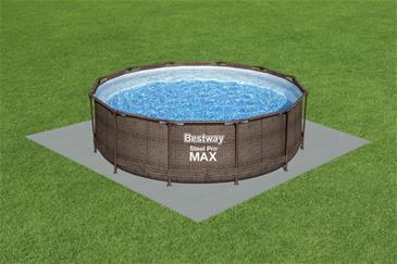 Bestway Pool underlag / bundbeskytter 9 stk (50 x 50 cm) Special Edition-8