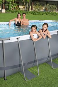 Bestway  Power Steel 427 x 250 x 84 cm Oval Pool m/stige, pumpe m.v.-3