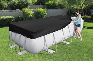 Bestway Overdækning 282 x 196 cm til Power Steel Frame Pools -4