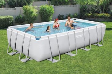 Bestway  Power Steel Rektangulær Pool 549 x 274 x 122 cm-2