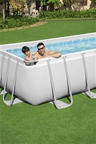 Bestway  Power Steel Rektangulær Pool 549 x 274 x 122 cm-3