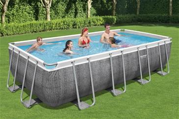 Bestway  Power Steel Rektangulær Pool 549 x 274 x 122 cm Special Edition-2