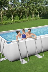 Bestway  Power Steel Rektangulær Pool 640 x 274 x 132 cm-4