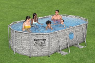 Bestway  Power Steel  Swim Vista II 427 x 250 x 100 cm - Ny Model!-2