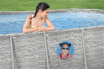 Bestway  Power Steel  Swim Vista II 427 x 250 x 100 cm - Ny Model!-3