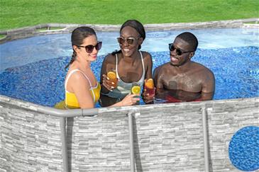 Bestway  Power Steel  Swim Vista II 427 x 250 x 100 cm - Ny Model!-4