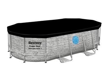 Bestway  Power Steel  Swim Vista II 427 x 250 x 100 cm - Ny Model!-5