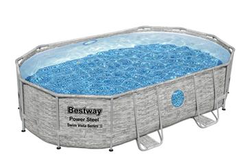 Bestway  Power Steel  Swim Vista II 488 x 305 x 107 cm pool m/sandfilter-2