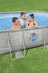 Bestway  Power Steel Swim Vista II 488 x 305 x 107 cm pool m/sandfilter-6