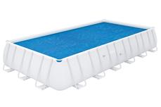 Bestway Solar Pool overdækning 6.40m x 2.74m/7.32m x 3.66m