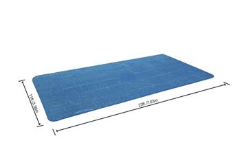 Bestway Solar Pool overdækning 6.40m x 2.74m/7.32m x 3.66m-2