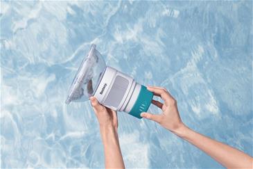 Bestway SolarGlow LED-Kemikaliedispenser med 4-Farvet Lys-5