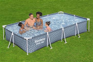  Bestway  Steel Pro Frame Pool 366 x 201 x 66 cm Pool -6