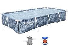 Bestway  Steel Pro Frame Pool 366 x 201 x 66 cm Pool m/pumpe