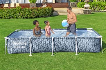  Bestway  Steel Pro Frame Pool 366 x 201 x 66 cm Pool m/pumpe-4