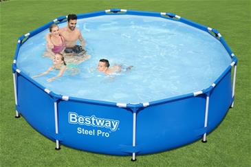  Bestway Steel Pro Frame Pool 305 x 76 cm m/filter pumpe-2