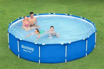  Bestway Steel Pro Frame Pool 396 x 84 cm m/filter pumpe-2