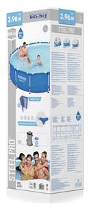  Bestway Steel Pro Frame Pool 396 x 84 cm m/filter pumpe-5