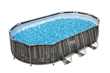 Bestway  Steel Pro MAX 610 x 366 x 122 cm Oval Pool m/pumpe,stige-9