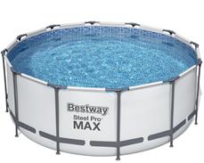 Bestway Steel Pro MAX Frame Pool 366 x 122cm m/filter pumpe, stige mv.
