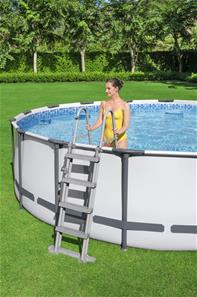  Bestway Steel Pro MAX Frame Pool 366 x 122cm m/filter pumpe, stige mv.-5
