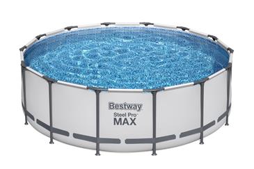  Bestway Steel Pro MAX Frame Pool 427 x 122 cm  m/pumpe, stige m.v.-4