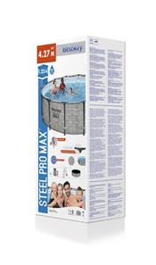  Bestway Steel Pro Max Frame Pool 427 x 122 cm  - Prismatic Stone Ny Model!-11
