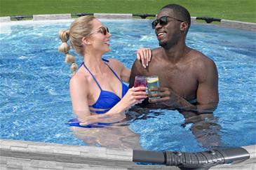  Bestway Steel Pro Max Frame Pool 427 x 122 cm  - Prismatic Stone Ny Model!-4