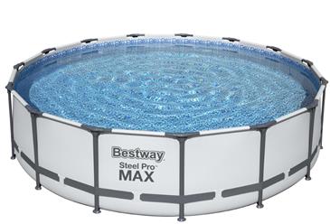  Bestway Steel Pro MAX Frame Pool 457 x 107cm m/pumpe, stige m.v.-5