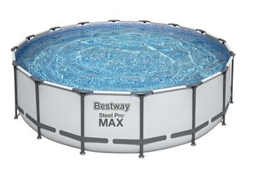  Bestway Steel Pro MAX Frame Pool 488 x 122 cm m/pumpe, stige m.v.-2