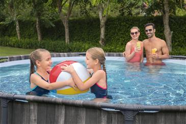  Bestway Steel Pro MAX Frame Pool 427 x 107cm m/pumpe,stige - Ny Model!-6
