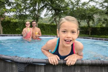  Bestway Steel Pro MAX Frame Pool 427 x 107cm m/pumpe,stige - Ny Model!-7
