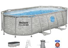 Bestway   Steel Pro MAX Splashview Pool 427 x 250 x 100 cm