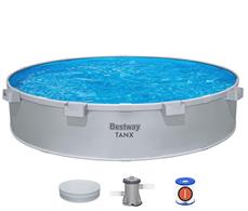 Bestway  TANX Alt-i-en Rundt Pool-sæt 305 x 61 cm