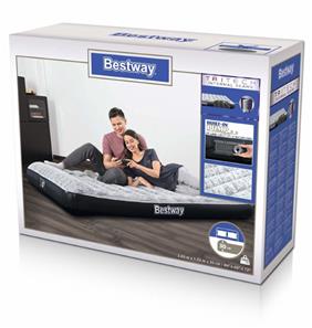 Bestway  Tritech Luftmadras med indbygget AC Pumpe 203 x 152 x 30cm -2