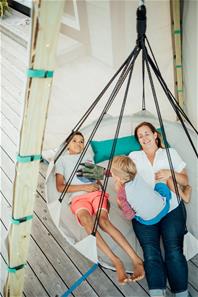 Bijou Build Hover - ekstra stor platformsgynge og hængende lounge-4