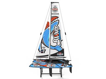 Binary V3 RTR Mini Catamaran 2.4G RTR fjernstyret sejlbåd-2