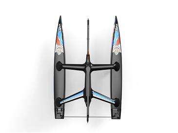 Binary V3 RTR Mini Catamaran 2.4G RTR fjernstyret sejlbåd-4