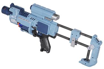 Blaze Storm Barricade Elektrisk Laser Blaster med Soft Darts