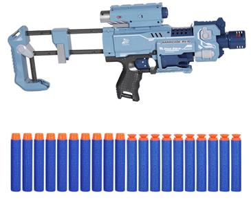 Blaze Storm Barricade Elektrisk Laser Blaster med Soft Darts-5