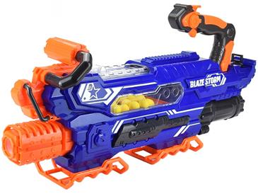 Blaze Storm Full Auto Elektrisk Soft Ball Blaster m/Genopladelig batteri