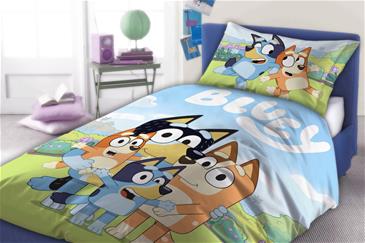 Bluey Junior Sengetøj 100x135 cm - 100 procent bomuld-2