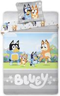 Bluey Junior Sengetøj 100x135 cm - 100 procent bomuld