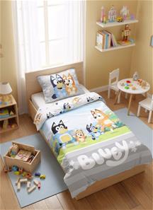 Bluey Junior Sengetøj 100x135 cm - 100 procent bomuld-3