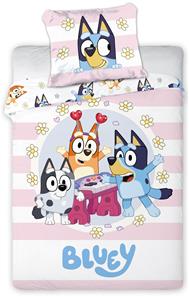 Bluey Junior Sengetøj 100x135 cm - 100 procent bomuld
