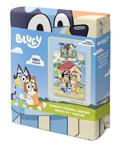 Bluey Junior Sengetøj 100x135 cm - 100 procent bomuld-2