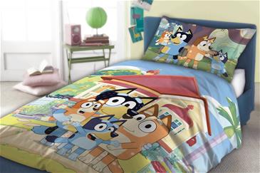 Bluey Junior Sengetøj 100x135 cm - 100 procent bomuld-3