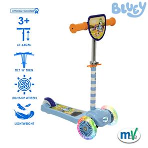 Bluey Mini Go! Tilt Løbehjul med Lys-3